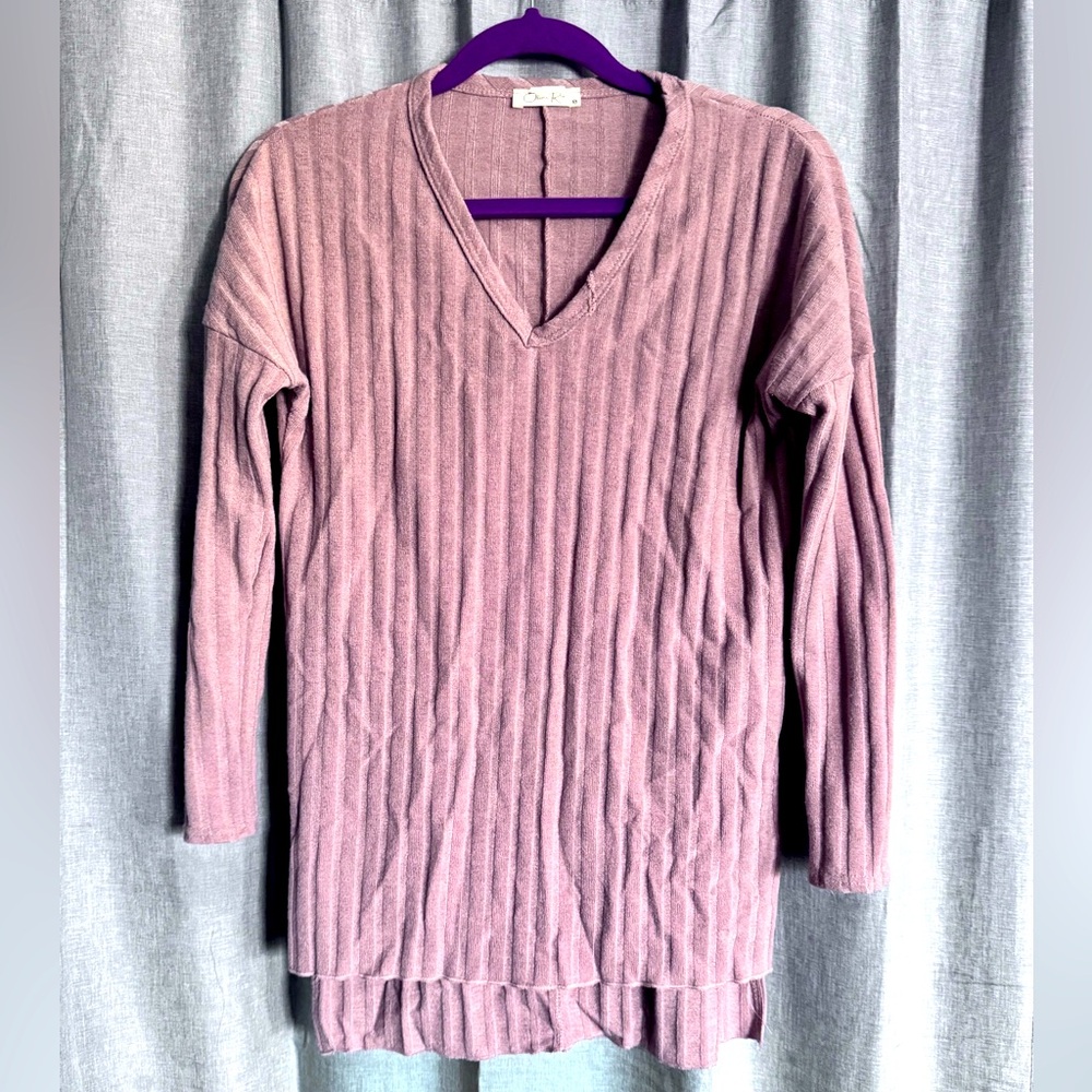 Pink sweater